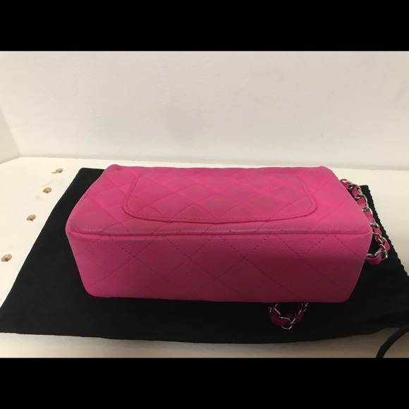 ❌SOLD❌Chanel Pink Caviar Leather mini flap bag - Picture 8 of 8